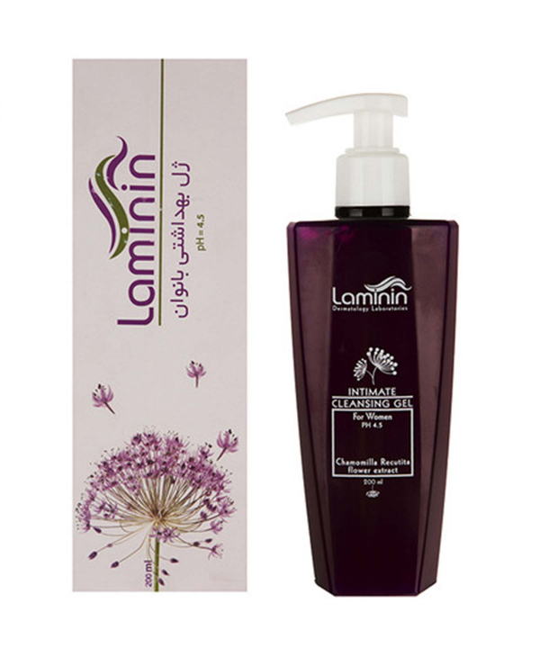 ژل بهداشتی بانوان لامینین Laminin حجم 150 میلی‌لیتر