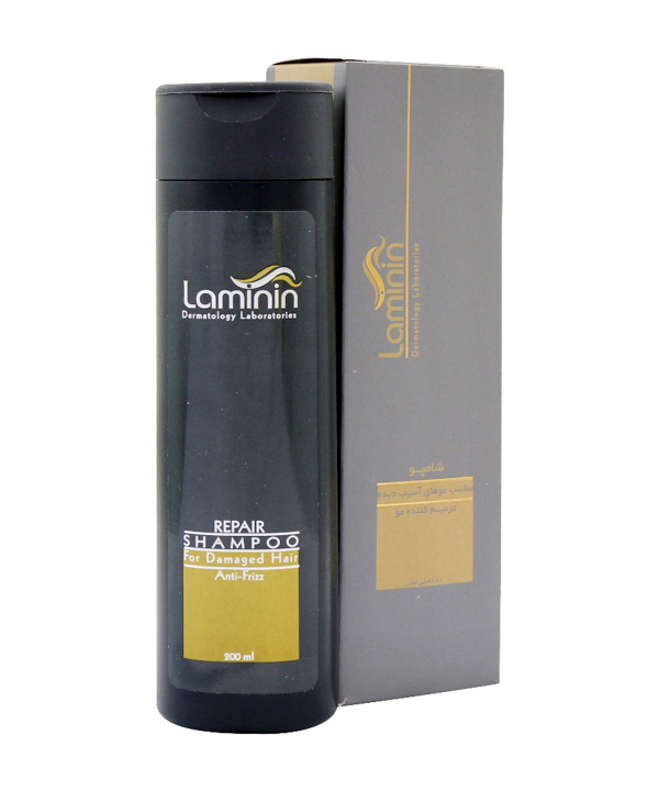 شامپو موهای آسیب دیده لامینین Laminin حجم 200 میلی‌لیتر