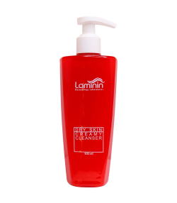 کرم ژل پاک کننده پوست خشک لامینین Laminin حجم 200 میلی لیتر