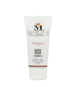 کرم ضد آفتاب رنگی مدیلن Medilann حجم 50 میلی لیتر
