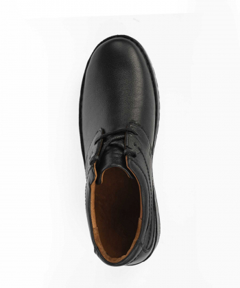 کفش روزمره چرم طبیعی مردانه ایران طب مدل ایلیا بندی