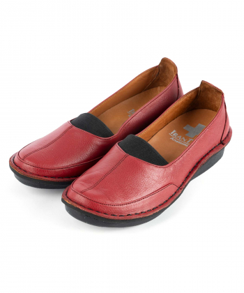 کفش چرم طبیعی زنانه ایران طب Iran Teb مدل چاروق