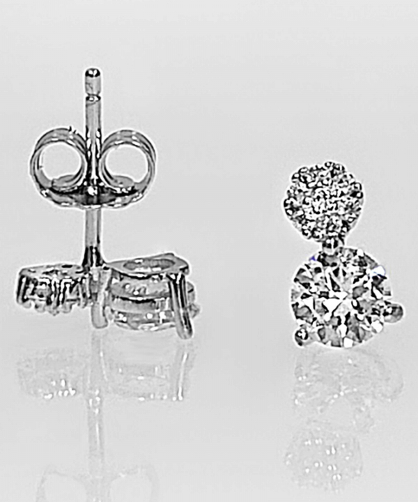 گوشواره نقره اقلیمه Eghlimeh مدل EN527