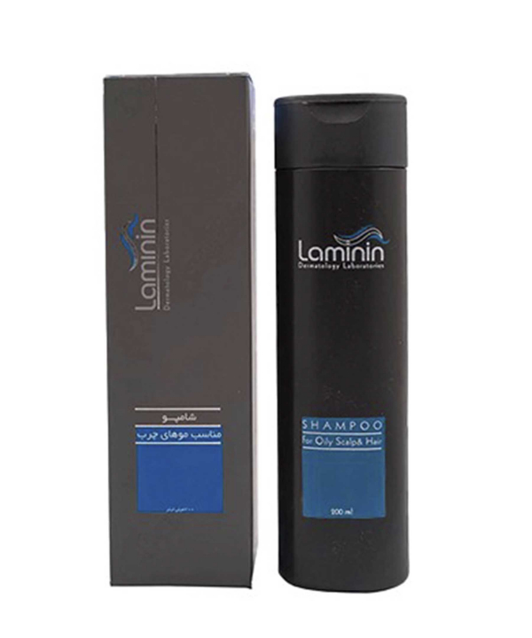 شامپو مناسب موهای چرب لامینین Laminin حجم 200 میلی‌لیتر