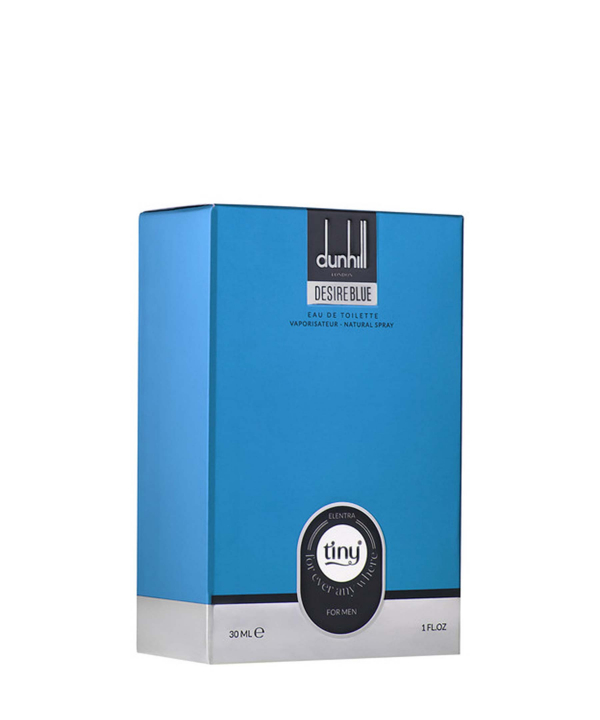 ادوتویلت مردانه النترا تاینی Elentra Tiny مدل Desire Blue حجم 30 میلی لیتر