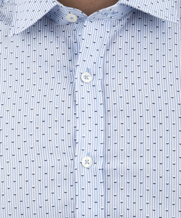 پیراهن مردانه کافه شرت Cafe Shirt کد 1065