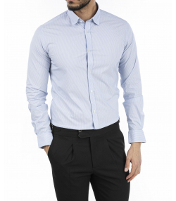 پیراهن مردانه کافه شرت Cafe Shirt کد 1015