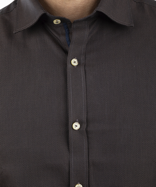 پیراهن مردانه کافه شرت Cafe Shirt کد 1026