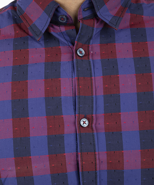پیراهن مردانه کافه شرت Cafe Shirt کد 1032