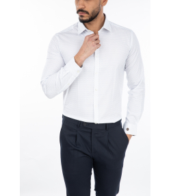 پیراهن مردانه کافه شرت Cafe Shirt کد 1029