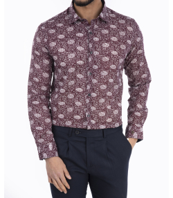 پیراهن مردانه کافه شرت Cafe Shirt کد 1030