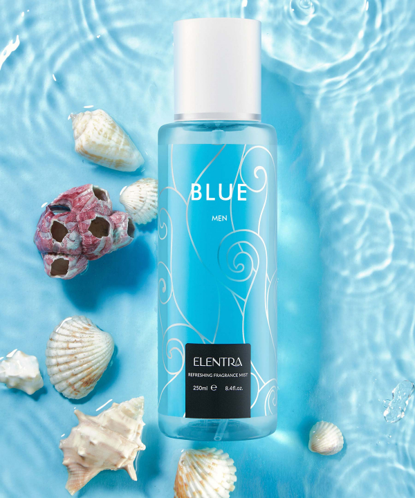 بادی اسپلش مردانه النترا Elentra مدل Blue حجم 250 میلی لیتر