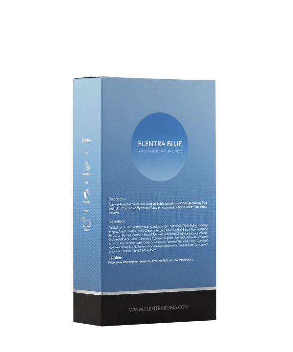 ادوتویلت مردانه النترا Elentra مدل Blue حجم 100 میلی لیتر