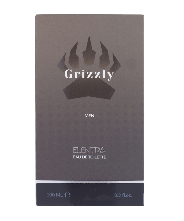 ادوتویلت مردانه النترا Elentra مدل Grizzly حجم 100 میلی لیتر