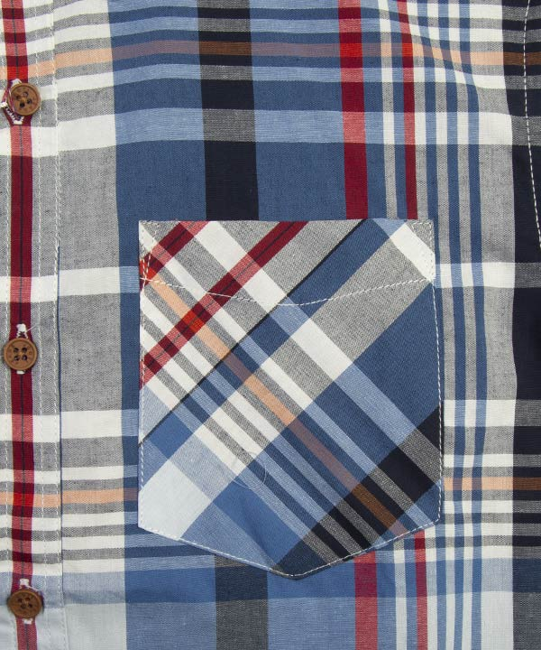 پیراهن مردانه چهار خانه جوتی جینز Jooti Jeans