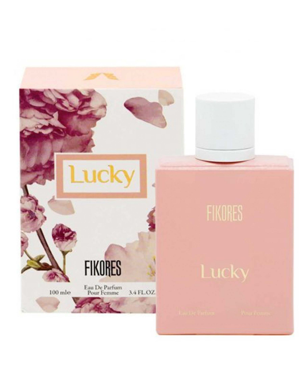 ادوپرفیوم زنانه فیکورس Fikores مدل Lucky حجم 100 میلی‌لیتر