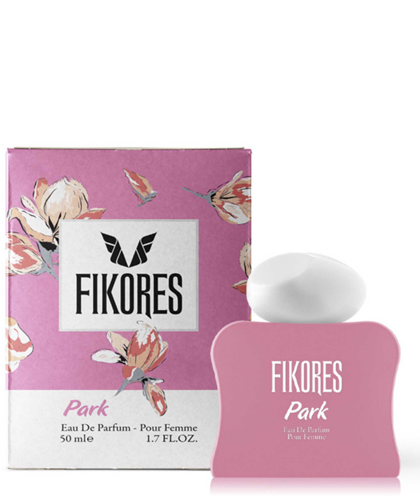 ادوپرفیوم زنانه فیکورس Fikores مدل Park حجم 50 میلی‌لیتر