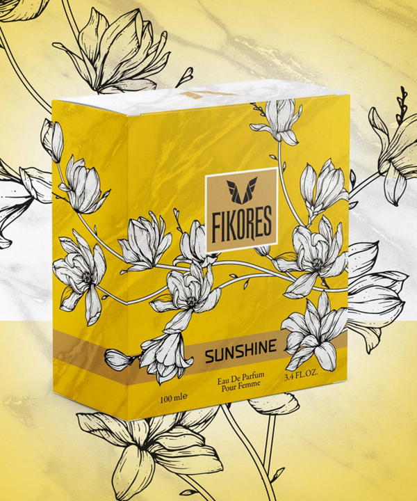 ادوپرفیوم زنانه فیکورس Fikores مدل Sunshine حجم 100 میلی‌لیتر