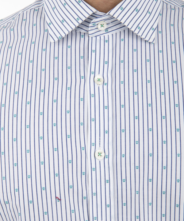 پیراهن مردانه کافه شرت Cafe Shirt کد 1078