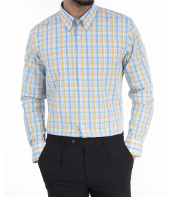 پیراهن مردانه کافه شرت Cafe Shirt کد 1090