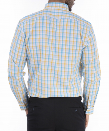 پیراهن مردانه کافه شرت Cafe Shirt کد 1090