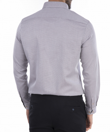 پیراهن مردانه کافه شرت Cafe Shirt کد 1093