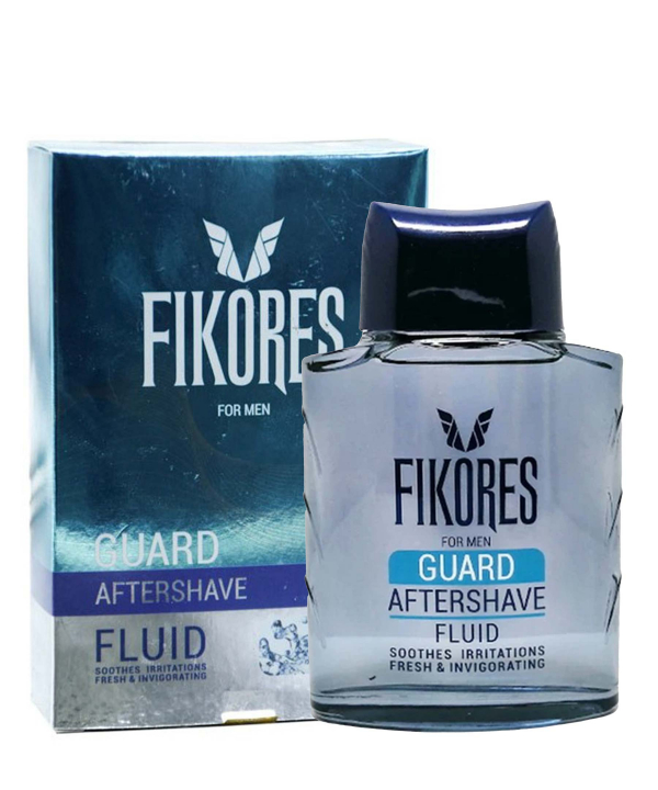 فلوئید افتر شیو مردانه فیکورس Fikores مدل Guard حجم 100 میلی‌لیتر