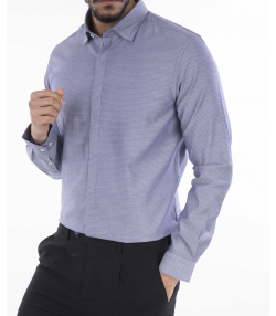 پیراهن مردانه کافه شرت Cafe Shirt کد 1085