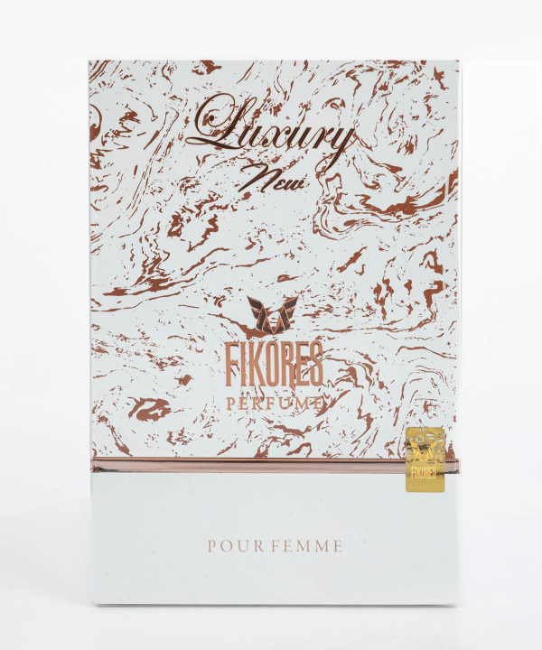 ادوپرفیوم زنانه فیکورس Fikores مدل Luxury White حجم 80 میلی‌لیتر