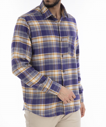 پیراهن آستین بلند مردانه فریولی مدل 11092