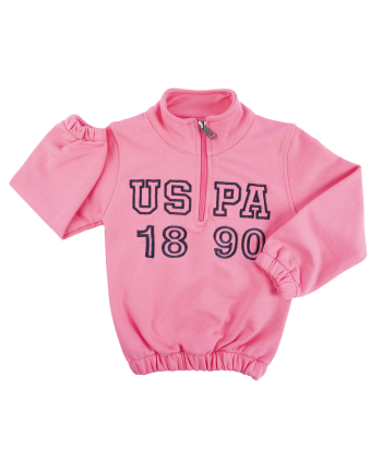 ست سویشرت و شلوار دخترانه یو اس پولو کیدز US Polo Kids کد 5084A1