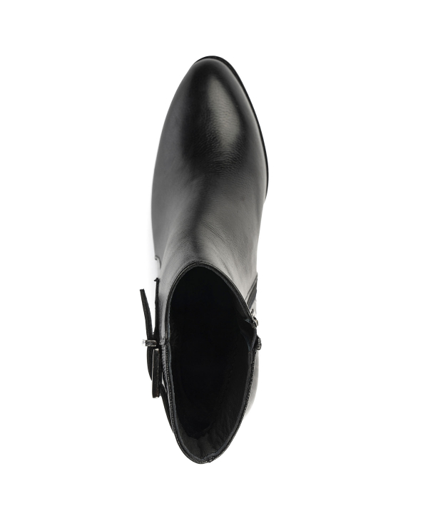 نیم بوت چرم طبیعی زنانه چرمیران Charmiran کد bw1043