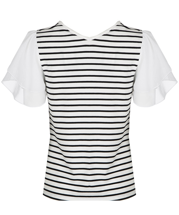 تیشرت یقه هفت زنانه جین وست Jeanswest