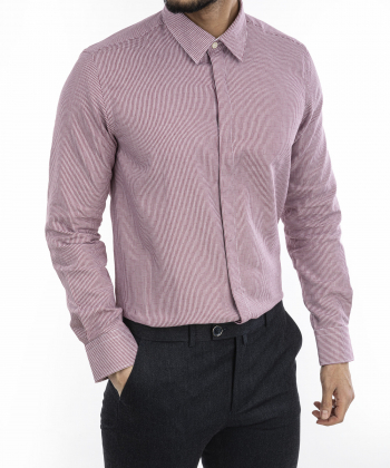 پیراهن مردانه کافه شرت Cafe Shirt کد 1123