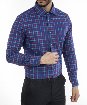 پیراهن مردانه کافه شرت Cafe Shirt کد 1124