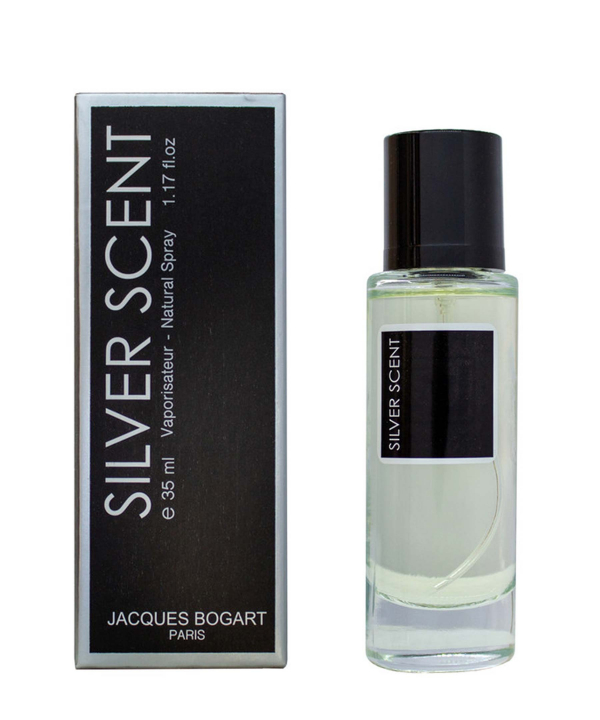 عطر جیبی مردانه پرستیژ مدل Silver Scent حجم 35 میلی‌لیتر