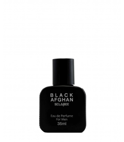 عطر جیبی مردانه اسکلاره Sclaree مدل Black Afghan حجم 35 میلی لیتر