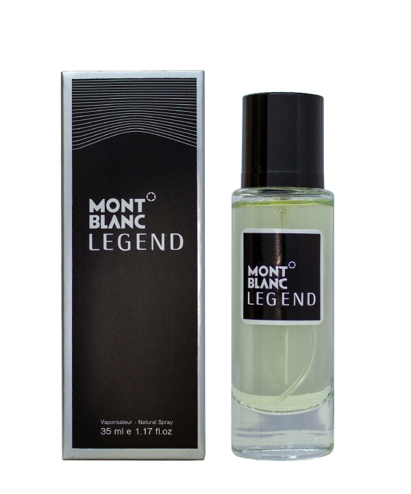 عطر جیبی مردانه پرستیژ Prestige مدل Mont Blanc Legend حجم 35 میلی‌لیتر