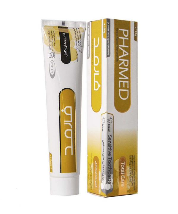 خمیر دندان کامل فارمد Pharmed حجم 100 میلی‌لیتر