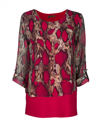 بلوز زنانه طرح پوست ماری آیلار Aylar