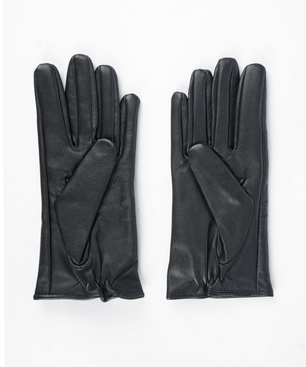 دستکش چرم طبیعی زنانه چرم مشهد Mashad Leather کد R0189-001