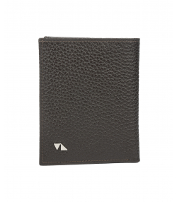 کیف پول مردانه چرم طبیعی چرم مشهدMashad leather مدل D5506 - مشکی