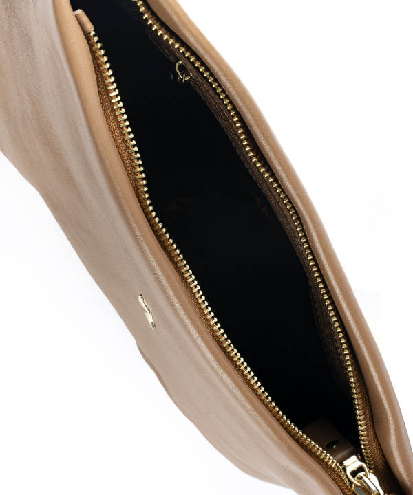 کیف دوشی زنانه چرم طبیعی چرم مشهد Mashad Leather کد S5166