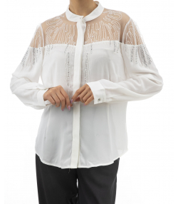 شومیز زنانه کافه شرت Cafe Shirt کد 62003