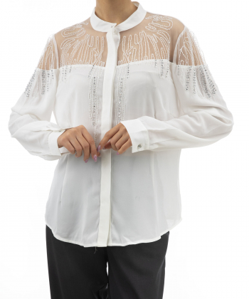 شومیز زنانه کافه شرت Cafe Shirt کد 62003