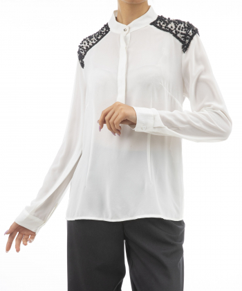 شومیز زنانه کافه شرت Cafe Shirt کد 62005