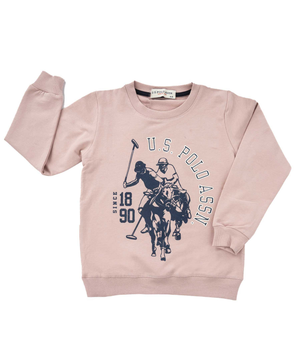 ست سویشرت و شلوار دخترانه یو اس پولو کیدز US Polo Kids کد 4032A1