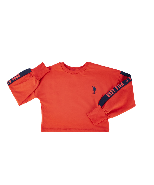 ست سویشرت و شلوار دخترانه یو اس پولو کیدز US Polo Kids کد 4032A5