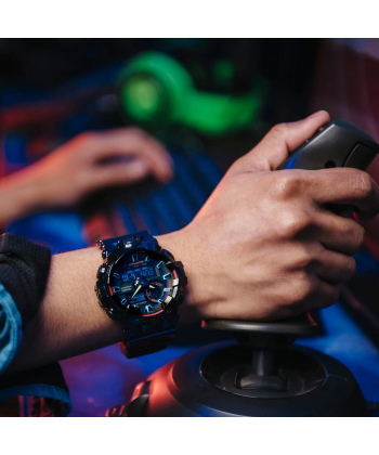 ساعت مچی عقربه ای مردانه کاسیو Casio مدل GA-700RGB-1ADR