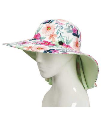 کلاه ساحلی زنانه تارتن مدل 212